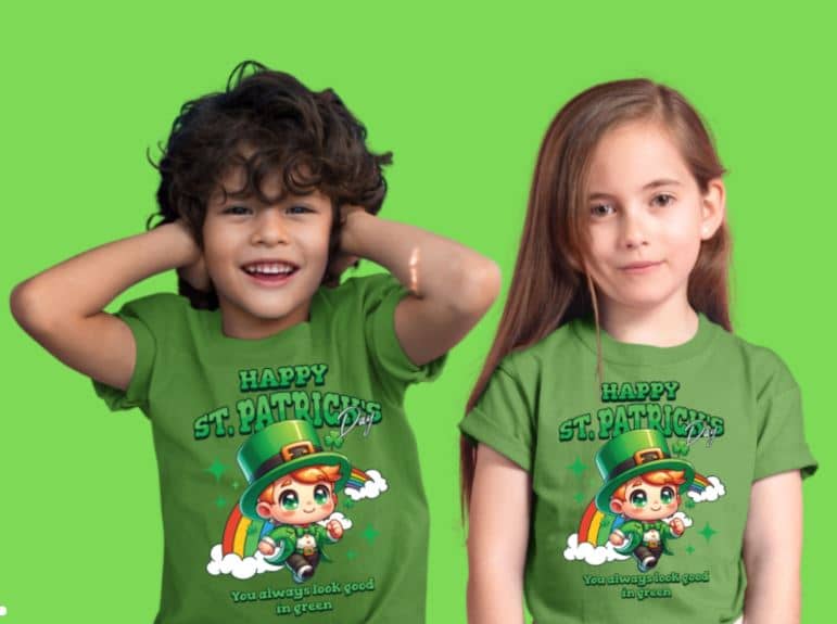 St.Patrick´s Day T-Shirts for Kids